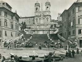 Испанская лестница в Риме