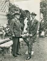 Мунте и король Георг V в 30–е годы