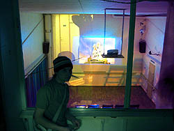 Вид студии со второго яруса.