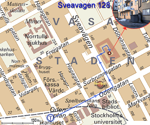 Схема проезда до студии.